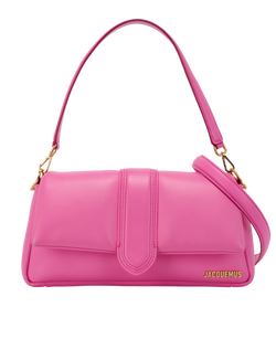Le Bambimou Puffy Shoulder Bag, Leather, Pink, MII, S/DB, 2*